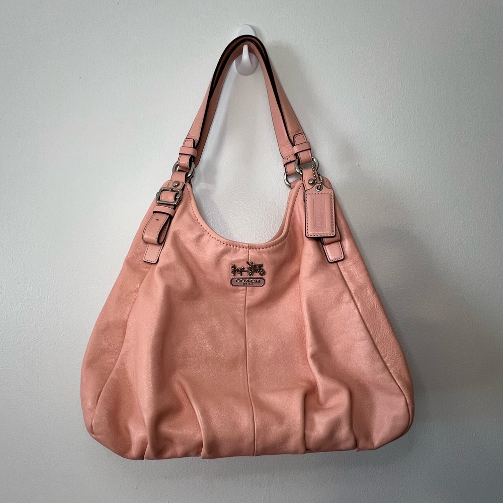 Coach Maggie Madison Pink Shoulder Bag